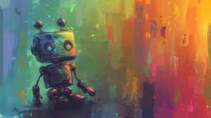 ai generated, woman, laptop